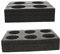 2Pcs - Gobelet pour Boisson Café Trou Service Mousse Portable Support Soda Camping Aller Aux Boissons Verre Bateaux Transporteur Tasses Chaudes Camping-Cars Jus
