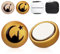 Hijab Magnete Pins Halbmond, 4 Paar Hijab Magnetische Pins für Frauen Muslim-Boffdock Pinless Magnetic Hijab Pins, No Snag Multi-Use Hijab Round Magnete