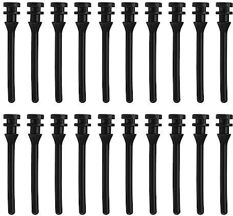 Be In Your Mind 50Pcs 43mm Cooling Fan Mount Screw Anti-vibration Rubber Fan Screws Anti Noise Reducing Vibration Screws Computer Accessories