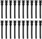 Be In Your Mind 50Pcs 43mm Cooling Fan Mount Screw Anti-vibration Rubber Fan Screws Anti Noise Reducing Vibration Screws Computer Accessories