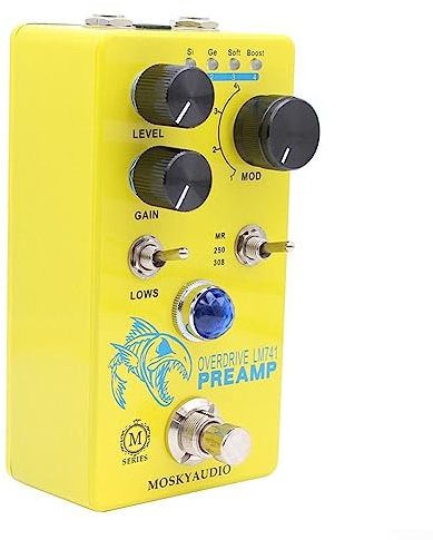 Distortion Overdrive Vorverstärker 4 Modi Das E-Gitarre Effektpedal