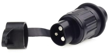 AMiO 02389 Anhängerstecker mit Deckel