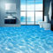 Poster Nature Linoleum Pour Sol Papier Peint Mural En Vinyle 3D Personnalisé Avec Ondulation De La Surface De L'Eau De Mer, Autocollant De Sol En Pvc Imperméable Pour Salle De Bain, 200 X 140 Cm