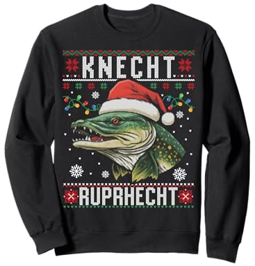 Hecht Ruprhecht Knecht Ruprecht Ugly Christmas Sweater Sweatshirt