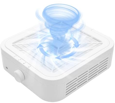 CGBE Professionale Aspiratore per Unghie: Aspirapolvere Unghie da 12000 giri/min per Unghie, Potente Filtro Aspiratore Unghie, Aspirapolvere Professionale per Centri Estetici e Casa.