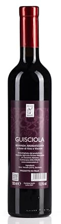 Vino Di Visciola Biologico - Guisciola – confezione da 6 bottiglie Vino di Visciola dolce e aromatico biologico Cantine Mercante