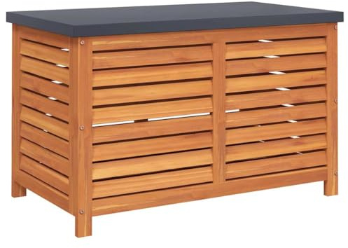 vidaXL Gartenbox 60x50x55 cm Massivholz Eukalyptus