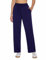 Demegimi Pantalon Jogging Femme Pantalon de Sport en Coton Léger Respirant avec Poche Pantalons Décontractés Femme à Taille Haute pour Running Fitness(Bleu Marine,XXL)