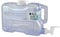 Acan Tradineur - Dispensador de Bebidas de plástico para frigorífico, Incluye Grifo, Bote dispensador, Botella, garrafa de Agua - 21 x 12,5 x 34,5 cm - 5,7 litros