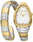 Roberto Cavalli by Franck Muller Damen Analog Quarz Uhr mit Edelstahl Armband RV1L184M0061