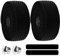 WHENZOO Bicycle Handlebar Tape, Road Bike Handle Tape, Anti-Slip, Breathable, 2150 mm x 30 mm x 3 mm, Black