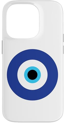 Greek Nazar Evil Eye Curse Protection Vaskania Evil Eye Case for iPhone 14 Pro