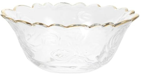 SOIMISS Große Servierschüssel Mit Goldrand Dessertschale Für Snacks Stilvolle Schüssel Für Desserts Und Anlässe