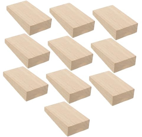 CAXUSD Handle Wedges for Axe 10pcs Wooden Splitting Axe Accessories Tool Repair Wedges for Woodworking
