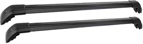 Dachgepäckträger Für Range Für Rover Für Evoque 2011 2012 2013 2014 2015 2016 2017 2018 Dachrelingträger Querträger Abschließbar(Schwarz)