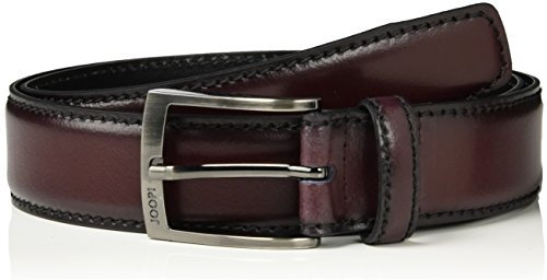 JOOP Herren 7101 JOOPCOLL. 3,5 cm/NOS Gürtel, Rot (Bordeaux 63), (Herstellergröße: 115)