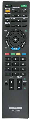 ALLIMITY RM-ED022 Telecomando sostituito per Sony LCD Bravia TV RMED022 KDL-22BX200 KDL-22BX200/W KDL-22EX302 KDL-26EX302 KDL-32BX300 KDL-32BX300U2 KDL-32BX301CEI KDL-32BX32BX32BX32BX32 KDL-32BX32