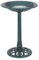 GOPLUS Vogeltränke, Vogelbad, Vogelfutterstation, Vogelfutterspender, Vogelfuttersäule, Futtersäule, Vogelfutterautomat, für Wildvögel (Grün)