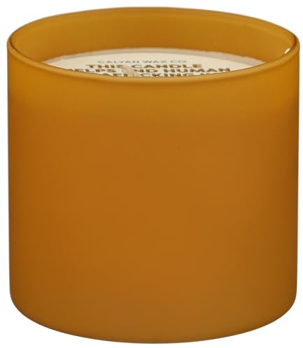 CALYAN WAX CO. Vetiver & Tonka Gold Glass Tumbler Candle, 5.3 OZ