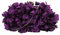 Milya Damen Clutch Blumen Elegante Brauttasche Hochzeit Party Kleidertasche Abendtasche Handtasche mit Kette Kiss Lock, Lila