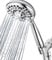 DAKINGS 6 Modi, hoher Durchfluss, Handbrause, verbessert, 12,7 cm, mit Handbrause mit Premium-Chrom-Handbrause, 152,4 cm, Edelstahlschlauch für niedrigen Wasserdruck