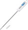 ThermoPro TP01SW Thermometre Cuisine à Lecture Instantané avec Longue Sonde de Cuisson Thermometre Patisserie Numérique pour Boissons Chaudes Termometre Cuison avec Écran LCD avec Rétroéclairage