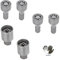 COMPATIBILE CON VOLKSWAGEN Eos,Polo,Fox,Tiguan,New Beetle, T-Roc, Arteon, E-Golf, T-Cross, Taigo dal 01/2000 in poi ZA/E BULLONI ANTIFURTO-RAPINA-SCASSO ANTI-THEFT PER AUTO KIT PERNI VITI CERCHIO LEGA