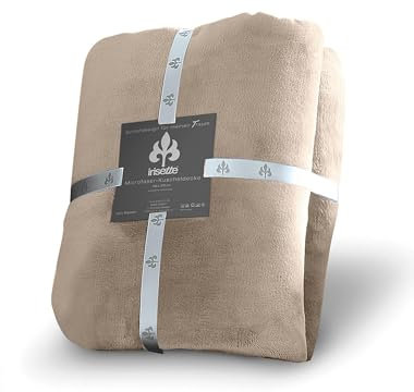 Irisette Microfaser Kuscheldecke Relax, braun, Größe:150 x 200 cm