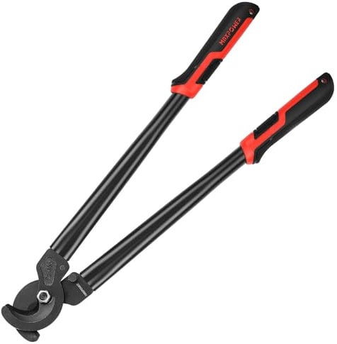 MAXPOWER Heavy Duty Cable Cutter - 17-Inch for Aluminum, Copper and Communications Cables