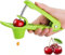 Snocciolatore per ciliegie, strumento per rimuovere semi di ciliegia, olive, strumento per rimuovere i semi di ciliegia, strumento per la rimozione delle olive, in acciaio inossidabile, per fare
