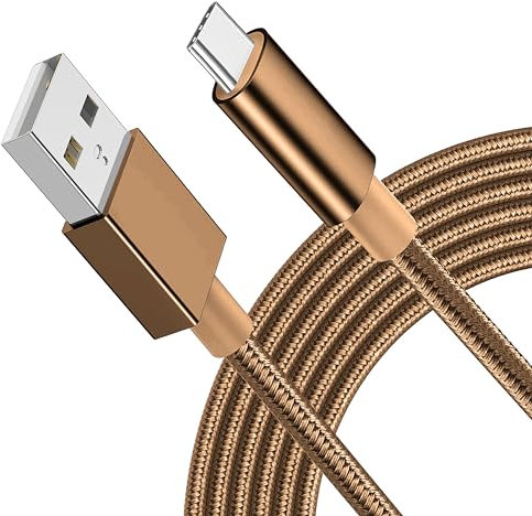 USB C Charger Cable, Type C Charger Cable Fast Charging Lead Phone USB C Charge Cable Compatible with Samsung Galaxy S21 S20 fe S22 A12 A13 A33 A53 S10 S9 S8,PS5,OPPO,Pixel (2 Metres)
