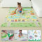 MIKMEL Krabbelmatte Baby Faltbar – Doppelseitige Spielmatte aus XPE-Schaumstoff, Rutschfest & Wasserdicht – Kompakte Krabbeldecke mit Straßen/Tiere Design für Kinderzimmer – 180x120x0.8 cm