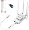 Vonets VAR1200-H 1200 Mbps ponte wireless antenna esterna ripetitore WiFi doppia banda con 4 antenne + adattatore CC