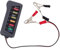 CRILSTYLEO 3 Pièces Testeur De Batterie Tension Piles Rechargeables Chargeur De Batterie De Voiture Voltimetro Portable Prise Alternateur Adaptateurs Électriques Internationaux Grey Le Fer