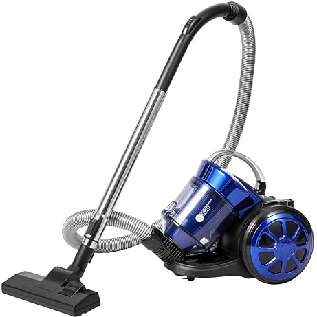 AFRA 800W Bagless Cylinder Vacuum Cleaner, 2.2L Double Cyclonic