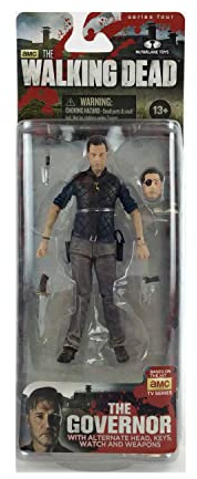 McFarlane Toys The Walking Dead TV Series 4 - Figur The Governor | The Walking Dead 12,7 cm Actionfigur TV-Serie 4 - The Governor