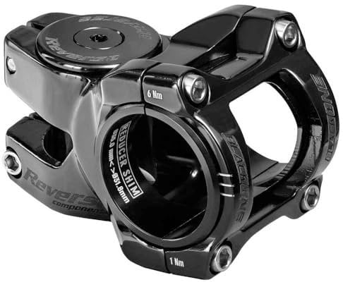 Reverse Components Black-one Titanium D2 31.8-35 Mm Stem 35 mm