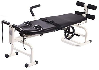 JHKGY Cervical Lumbar Traction Device,Body Stretching Massagegerät,Hals- Und Lumbaltraktionsbett,Für Die Zervikale Spondylose Lumbale Schmerztherapie,46cm