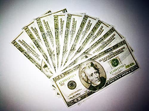 Magic Accessories 9 $20 Factura Flash / 9 pcs $20 Flash Bill ---- Truco de Magia, Truco de Fiesta, Truco de Magia, Kits de Magia