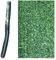 PAL | Seto Artificial Decorativo Ignífugo | 3m Largo x 2m Alto, Verde | 90 Varillas (1- Rollo 3x2m)