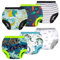 BIG ELEPHANT Kleinkind-Töpfchen-Trainingshosen - 6er Packung aus 100% Baumwolle für Baby-Jungen-Unterhosen, 12-24 Monate