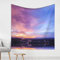 Allocs Schöner Sonnenuntergang bei Thailand, Wandbehang für Schlafzimmer, Wohnzimmer, Wohnheim, Heimdekoration, 150 x 150 cm