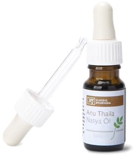 Classic Ayurveda Nasenöl | Nasya Öl (Anu Thailam) | Sesamöl | Ayurvedisches Kräuteröl | 12 ml