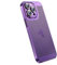 FITSEN Electroplating Heat Dissipation Phone Case, New Heat Dissipation Plating Fine Hole Protector for iPhone Case, Shiny Cooling Breathable Case (For Iphone 12,Purple)