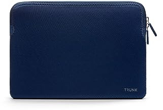 TRUNK - MacBook-Pro-Hülle - 14 Zoll, Marineblau - Schlanker Schutz | Gepolstert; wasserabweisend; leicht & robust; Reißverschluss; für Arbeit, Alltag & Reisen