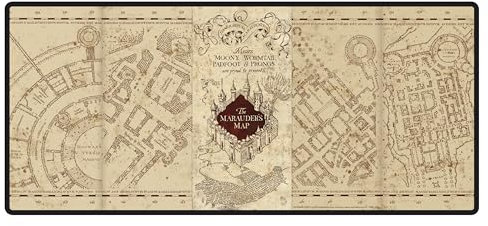 ABYSTYLE - Harry Potter Gaming-Mauspad, XXL, Karte des Rumtreibers