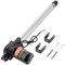 VEVOR Actuador lineal de 12 V, actuador de movimiento lineal de alta resistencia 350 mm 6000 N 5 mm/s con soporte de montaje y protección IP44 para puertas eléctricas, maquinaria industrial, barcos