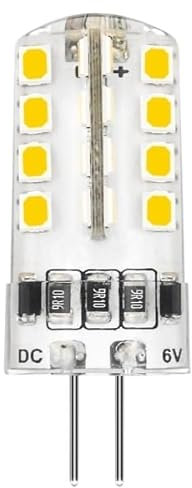 Orbitec BI-PIN, Klare LED LED-Kapsellampe, G, 3 W / 6 V, 300 lm, G4 Sockel, 3000K warmweiß