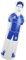 KENANLAN Freistoß Dummies,Fußball Übungsbecher,Fussball Kinder Erwachsene Fußballtraining Fußball Dummy Boxsack, Football Training Equipment Torwart Tumbler Fußball (Blau)