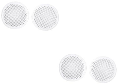 DEARMAMY 2paia Inserti Silicone Per Reggiseno Cuscinetti Trasparenti e Traspiranti Per Costumi Da Bagno e Occasioni Speciali Da Facili Pulire e Riutilizzabili Leggeri e Confortevoli